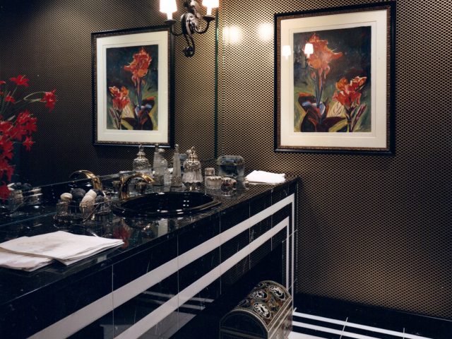 Eclectic Powder Room